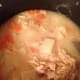 It should look similar to this when you first pour the flour mixture in.