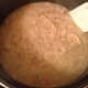 After a few minutes, the filling will thicken up. At this point, your filling is ready to go into the crust.