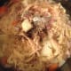 Add the spices to the filling and stir them in.