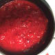 Raspberry topping
