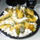 Here it is the Grand Finally. What we have been patiently waiting for Jalapeno Popper popcorn topped with cheddar cheese sauce.
