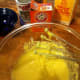 This is the batter before the corn and vegetables are added.