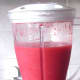 Blitzed raspberries, chilli and flavourings