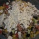 Add the cheese after the vegetables