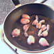 Starting to fry frogs' legs