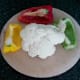 Cauliflower and bell peppers
