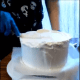 If your cake looks like this when you're done, you're doing it right. We're not done yet. We're just getting started.