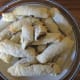 Homemade nut rolls on a plate.