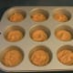 Step 6: Fill the muffins tins 1/3 full with batter.