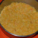 Here is the container with the pumpkin pudding.
