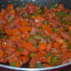 The curry in the final stages.