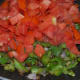 The initial stage of making the curry.