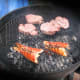 Flip over. Grill lobster tails for 2 more minutes.