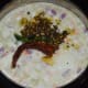 Raita with the tempering