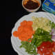 Your prepared and cooked veggies.