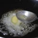 Put liquid butter in the pan.