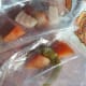Vegetables like carrot, cucumber and turnips are made tangy and eaten as pickles called turshi.
