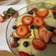 Top layer with both berries
