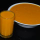 Step five: Mango rasayana is ready to drink. Serve it cold, pouring into a glass