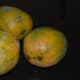 Step one: Wash mangoes and chop them