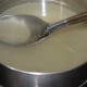 Step one: Add water and sugar to make the sugar syrup