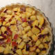 waiting for streusel topping