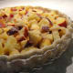 poured into pastry-lined tart pan