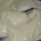 The mix starts thickening. Stir continuously to ensure not burning in the bottom.