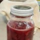 I chose to mash just until juice covered the berries so that the small berries would remain firm and whole.