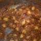 Step nine: Stir-cook for 2 minutes.