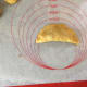 Fold the dough over the filling.