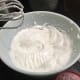 Finished meringue.