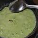 Step five: Cook the paste on a medium flame, stirring often.