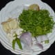 Step one: Keep the ingredients for making the paste ready.