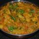 Cauliflower and red lentil curry