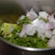 Step two: Add all of the ingredients into a mixer or blender. Grind to get a smooth paste. You can add some water while grinding, if needed.