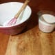 Whisk together your banana cream pudding mix and 2 cups milk. (Or prepare it how your box says.)