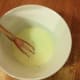 I whisked mine for 5 minutes, until it was starting to thicken.