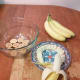 Get your vanilla wafers and bananas. I used 3 bananas. You can use as many or as little as you would like. Slice them into 1/2-1 inch pieces. Start your layers. I prefer to put wafers on the bottom so the pudding can soak into the wafers.