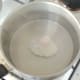 Poaching egg