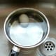 Cooling boiled egg
