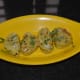 Step 9: Garnish with chopped coriander leaves. Enjoy with a spicy sauce or a dip.