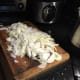 Chopped onions.