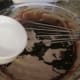 Instant pudding and water added.