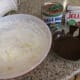The mousse ingredients.