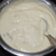 Step four: Add some hot oil, as per instructions. Mix well.