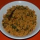 Step two: Add rice. Blend it with the seasoning and the spices. Add tamarind water. Thoroughly mix them. Keep it on a low heat for a while. Turn off the stove. Your favorite fenugreek rice is ready!