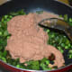Step four: Add split chickpea paste.