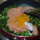 Step five: Add turmeric powder and salt.
