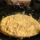 About halfway through the cooking process. The cheese is nice and melted but the pasta is not done yet.